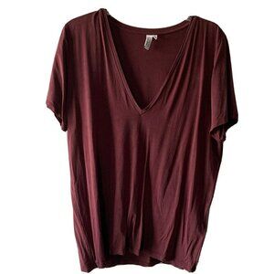 los angeles atelier short & Other Stories Short Sleeves shirt purple Size 8